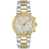 Versace SP Horloge, VEPY00620 Urban Mystique Chronograaf 44mm 5ATM, Goud, Zilver, (Chronograaf)