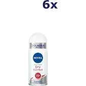 Nivea 6x deodorant Roll On 50ml Women Dry Comfort