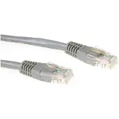 ACT Grijze 20 meter U/UTP CAT6 UTP kabel met RJ45 connectoren IB8020