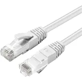 Microconnect MC-UTP6A005W Netzwerkkabel Weiß 0,5 m Cat6a U/UTP (UTP)