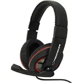Esperanza EH118 Kopfhörer & Headset Kabelgebunden Kopfband Anrufe/Musik Schwarz Rot