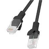 Lanberg PCU5-10CC-1000-BK PATCHKABEL CAT.5E UTP 10M SCHWARZ FLUKE ZERTIFIKAT