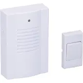 Grundig Draadloze deurbel, LED en 16 geluiden - 30m bereik