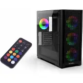 Inca EMG-15XB Midi-tower PC-behuizing Zwart