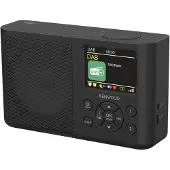 Kenwood CR-M33DAB DAB+ Radio - Interne accu - Zwart
