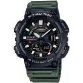 Casio Aeq-110w-3a 52.2mm 10atm Quartz Analogue/digital Horloge