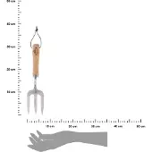 Esschert Design handrooivorkje 4,5 x 8,3 x 29,9 cm hout/RVS