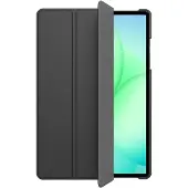 Just in Case Samsung Galaxy A11 Plus Tri-Fold Book Case Zwart