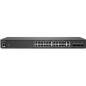 SonicWALL Switch SWS14-24 - Switch - beheerd - 24 x 10/100/1000 + 4 x 10 Gigabit SFP+ - voor montage in een rack
