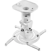 Techly Universal Ceiling Bracket for Projector. White ICA-PM 100WH