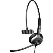 Gequdio Koptelefoon (Bedraad), Kantoorheadset, Zwart
