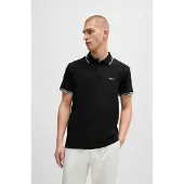 BOSS Shirt 'Paul' zwart / wit