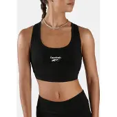Reebok Id Sportbeha Zwart L Vrouw