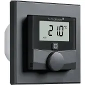 Homematic Wandthermostaat HmIP-BWTH-A 230V, Thermostaat, Grijs