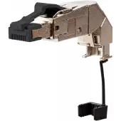 METZ CONNECT Kabel Op locatie monteerbare RJ45-stekker 130E405042-E Stekker Zwart 1 stuk(s)