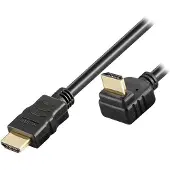 Techly HDMI Cable Angled 5m HDMILE050
