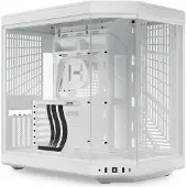 HYTE Tour Midi - - Y70 - Wit - 2 x USB 3.2 - Gehard glas - 11 uitbreidingsslots