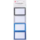 HEMA Textieletiketten - 8 stuks (blauw)