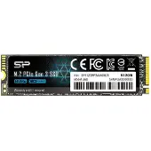 Silicon Power Interne SSD - - P34A60 512Go - NVMe PCIe Gen3x4 M.2 Lezen Schrijven 2200 1600 Mo/s