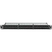 Lanberg PPU6-1048-B, zwart, metaal, 1U, 102 mm, 44,5 mm, 445 mm