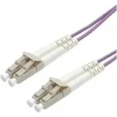 Roline glasvezelkabel 50/125µm OM4, LC/LC, violet, 10 m