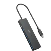 Anker Ultra Slim USB Type-C 5000 Mbit/s Zwart
