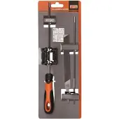 Bahco Combi Kettingzaagvijlenset met vijlgeleider - 200 x 4 mm