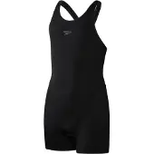 Speedo Eco+ Legsuit Kinder Badpak (zwart) Zwart 9-10y
