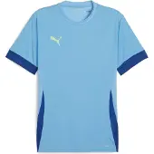 Puma Individual Short Sleeve T-shirt Blauw XL Man