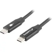 Lanberg Cable USB C Lanberg CA-CMCM-40CU-0010-BK 1 m