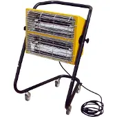 Master Hall 3000 - Elektrische Infrarood Heater - 3KW - Verrijdbaar