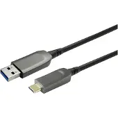 VivoLink USB-A to USB-C M/M Optic
