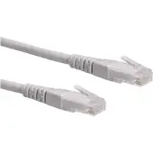 Roline Netwerkkabel | Cat6 U/UTP | 0.3 meter (100% koper, Grijs)