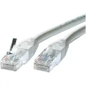 Roline patchkabel Cat.5e (Klasse D) UTP, grijs, 15 m