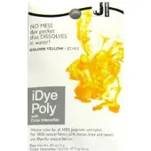 Jacquard textielverf iDye Poly 14 gr Goudgeel voor polyester.