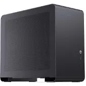 Jonsbo U4 Mini Mesh Micro-ATX-Gehäuse - schwarz Micro-tower Behuizing, Gaming-behuizing, PC-behuizing Zwart