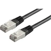 Value Patchkabel Cat.6 (Class E) S/FTP (PiMF), zwart, 10 m