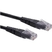 Roline Netwerkkabel | Cat6 U/UTP | 5 meter (100% koper, Zwart)