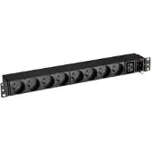 Eaton FlexPDU 8 FR energiedistributie 9 AC-uitgang(en) 1U Zwart