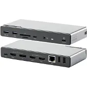 Alogic DUCDV4 Dockingstation USB-C 16 in 1 Quad Display 85W PD