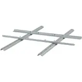 Roline VESA-adapter VESA 100 (beugel) naar VESA 200/100, 200, 300/200, 300, 400/200, 400/300 en 400 (scherm) / grijs