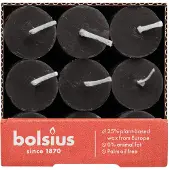 Bolsius Rustiek Tafelkaars Sandy Grey 9x Grijs grijs Wax Bolsius Kaars