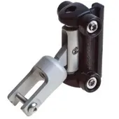 Rutgerson Marine Rail Skate With Swivel 23 Mm Zilver