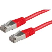 Roline Netwerkkabel | Cat5e S/FTP | 2 meter (100% koper, Rood)