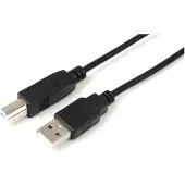 Microconnect USBAB5B USB-kabel 5 m USB 2.0 USB A USB B Zwart