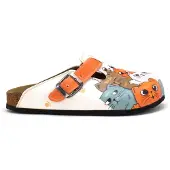 Goby Clogs 'Calceo' gemengde kleuren