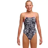 Funkita Fks036 Swimsuit Zwart 12 Years Meisje