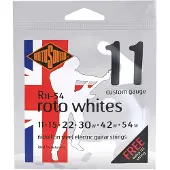 Rotosound R11-54 Roto Whites Elektrische Gitaarsnaren (11-54)