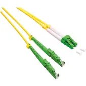 Roline glasvezelkabel duplex 9/125µm OS2, LSH/LC, APC gepolijst, LSOH, geel, 5 m