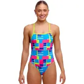 Funkita Fks036 Swimsuit Blauw M Vrouw